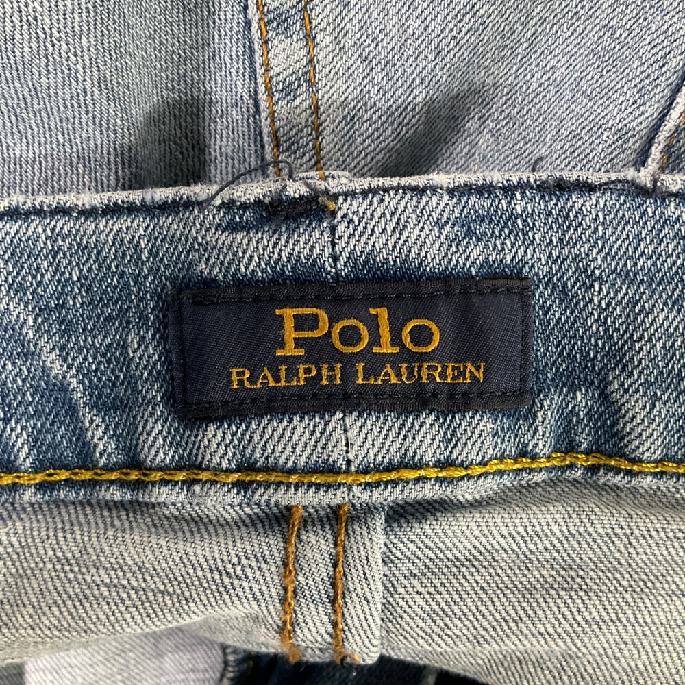 Polo Ralph Lauren‎ Jeans Mens 44x30 Blue Cotton Hampton Relaxed Straight Light - Picture 3 of 9